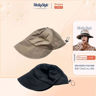 K44_Mũ Bucket Chất Liệu Thoáng Khí Nhanh Khô Chống Tia UV Cao Cấp