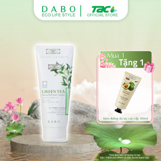 Sữa rửa mặt cao cấp DABO 3IN1 Tinh chất Trà xanh TAC 180ml sạch sâu, kiểm soát dầu, làm dịu da và chống oxy hóa