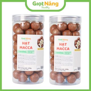 Combo 2 Hộp Hạt Macca Size A Đắk Lắk Loại 1 Không Hôi Dầu từ Nông Sản Giọt Nắng