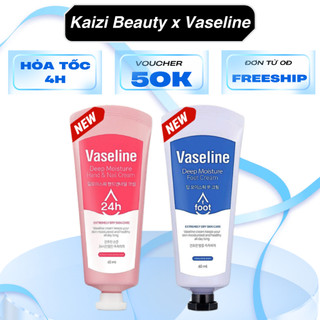  Kem dưỡng da tay & chân VASELINE 24H cấp ẩm da 60ml 