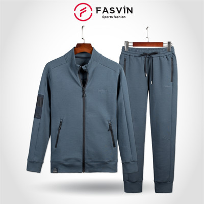Bộ Quần Áo Nỉ Nam FASVIN BT24644.HN vải Thun Thể Thao Cao Cấp Hàng Nhà Máy Chính Hãng