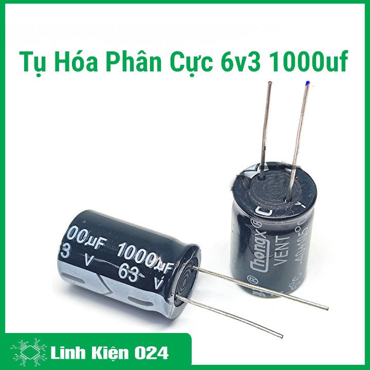 Tụ Hóa 6.3V 1000UF
