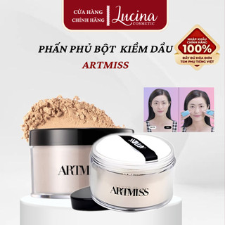  Phấn Phủ Bột ARTMISS Transparent Matte 30G Kiểm Soát Dầu Khóa Nền Bền Đẹp 24h Da Mịn Lì Không Tì Vết LUCINA COSMETICS 