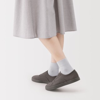 MUJI Tất Nữ Cổ Lửng Ôm 90 Độ Vải Rayon Pha Không Bó Cổ Chân (23-25cm)