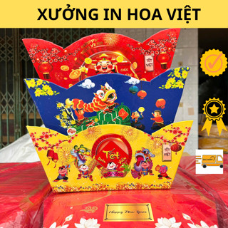  Combo 3 giỏ gói quà tết  khay thuyền đóng quà tết  đế làm giỏ thuyền tết hàng đẹp 