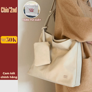 (Sẵn) Túi Xách Nữ Chio2nd Vải Cao Cấp Mẫu Mới, Túi Trống Đeo Vai Nữ Kèm Charm Hot 2025 C158
