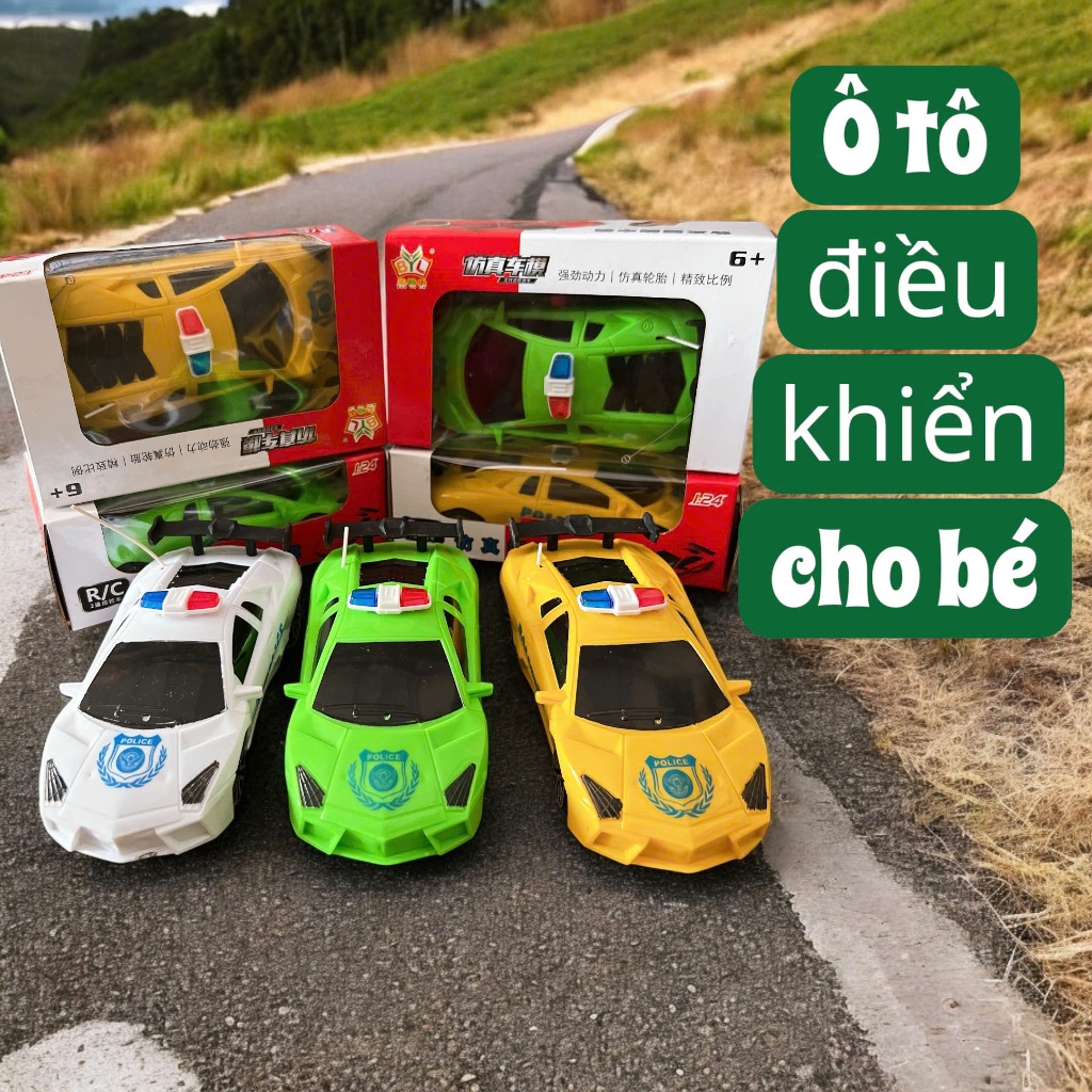Ô Tô Điều Khiển từ xa – Mô Hình Xe Đua xe Cảnh Sát
