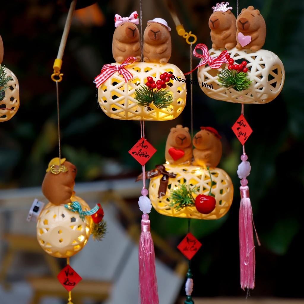 Lồng Đèn Trung Thu Cabybara Nhí TT32 (MÀU NGẪU NHIÊN) Siêu Dễ Thương Cho Bé Vui Trung Thu