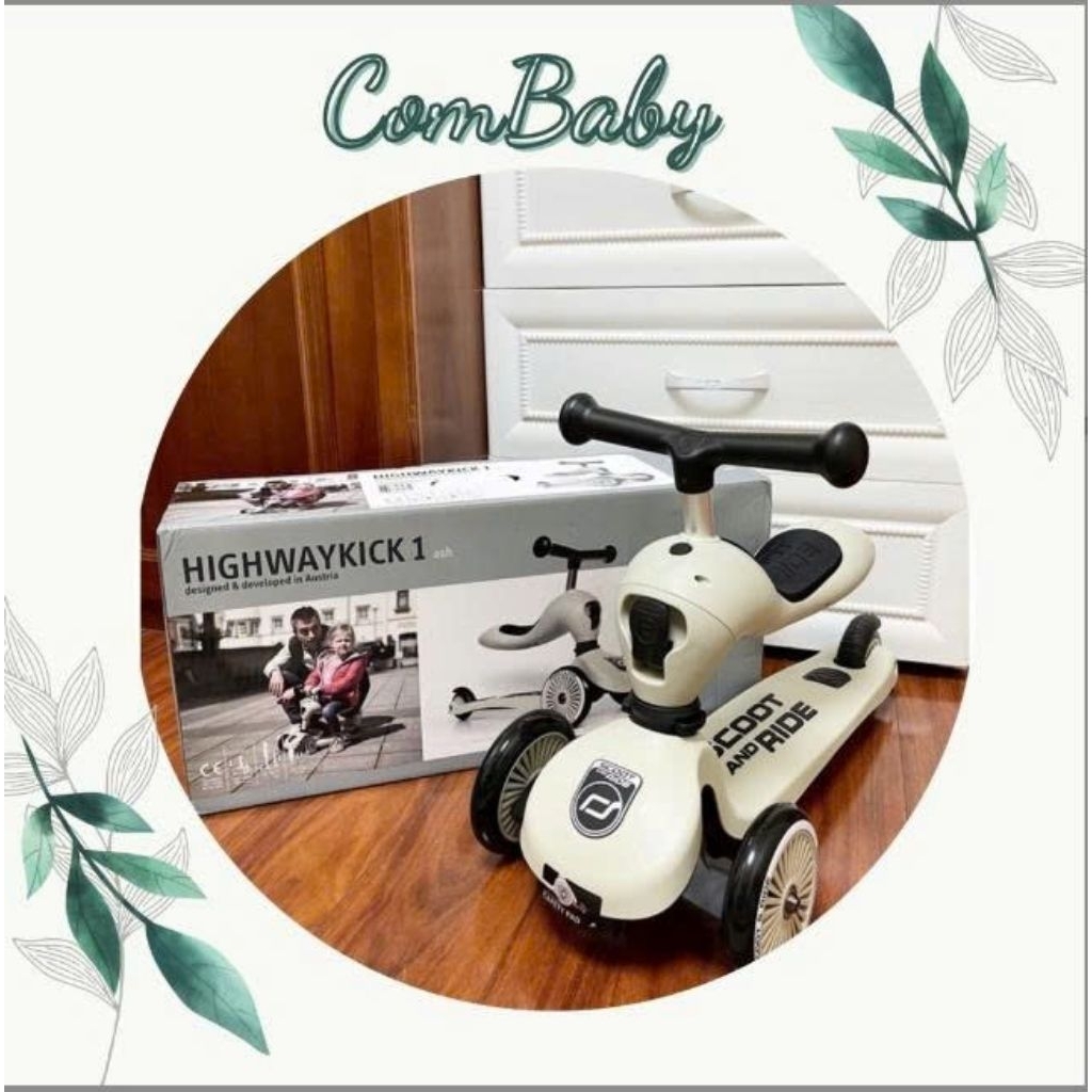 Xe Scooter Cho Bé - Scoot And Ride Highwaykick 1 - Xe chòi chân Scooter Chính Hãng