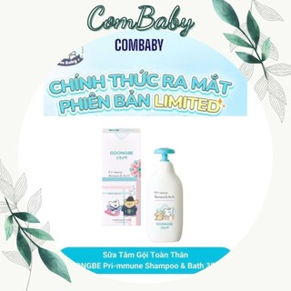 Sữa Tắm Gội Toàn Thân Cho Bé Sơ Sinh GOONGBE Baby Shampoo & Bath 350ml