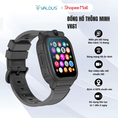 Đồng hồ thông minh cho trẻ em Valdus VK61 Kid 4G watch video call định vị chính hãng bảo hành 1 năm