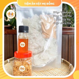  ComBo Bánh Tráng Rìa Phơi Sương Muối Sặc Nhuyễn 