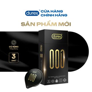 [Livestream] Bao Cao Su Durex 001 Siêu Mỏng, Hộp 3 Bao, Mới Ra Mắt