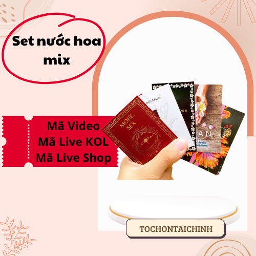 Set Nước hoa Vial mix vị