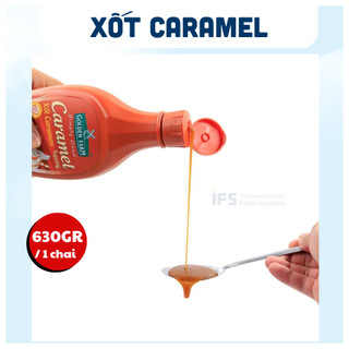 [HÀNG CẬN DATE] [SL Có Hạn] XỐT CARAMEL GOLDEN FARM 630GR - Nguyên Liệu Pha Chế IFS