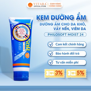  Kem Dưỡng Da Tay Philosoft Moist Cấp Ẩm Cho Da Khô Vảy Nứt Nẻ Thái Lan Tuýp 100g 