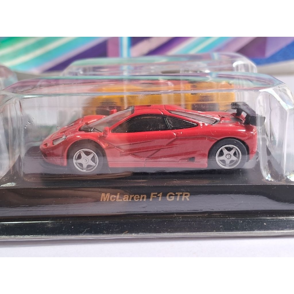 KYOSHO 1/64 - MCLAREN F1 GTR MÀU ĐỎ