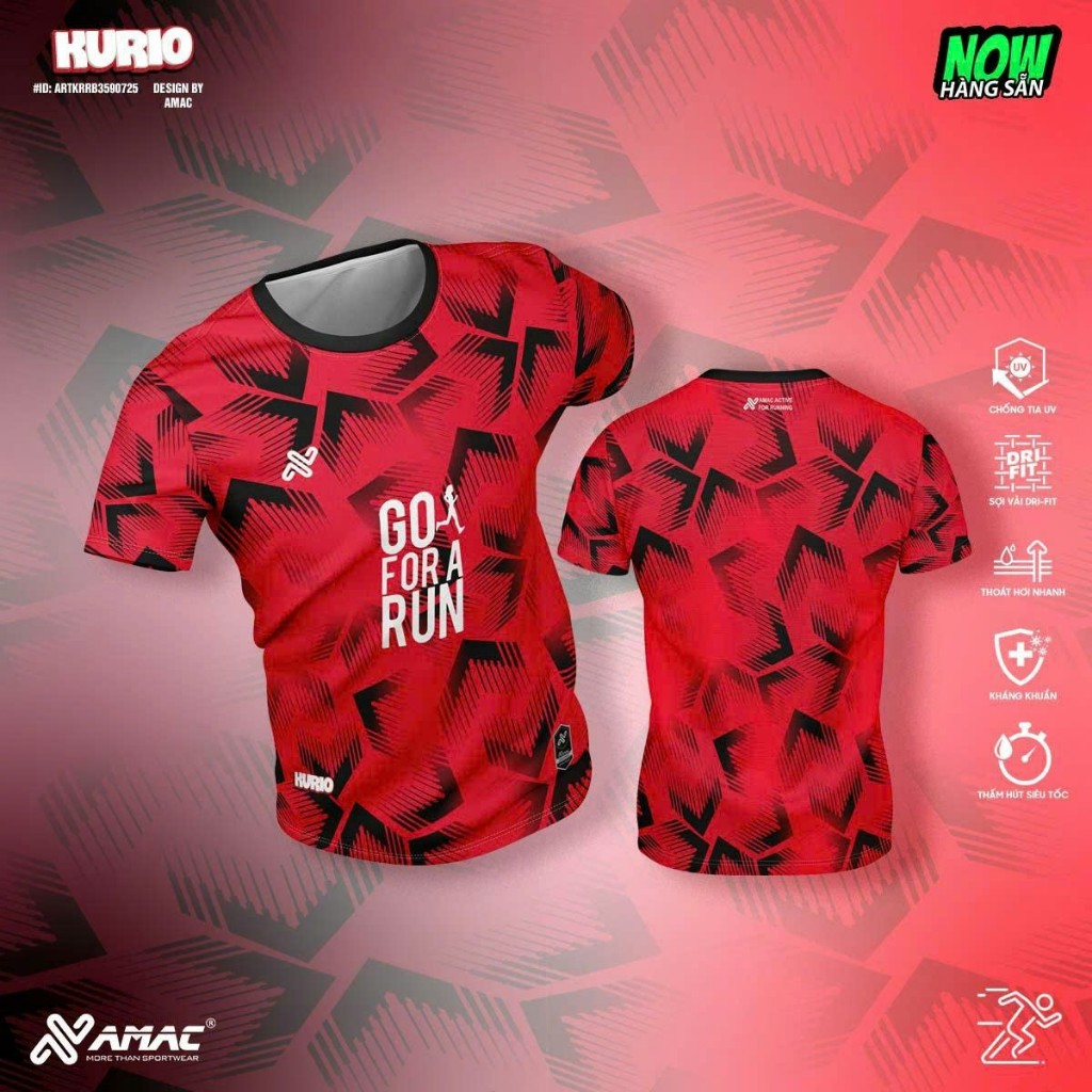 ÁO CHẠY BỘ- BST DOMINA - THUNDER - KURIO