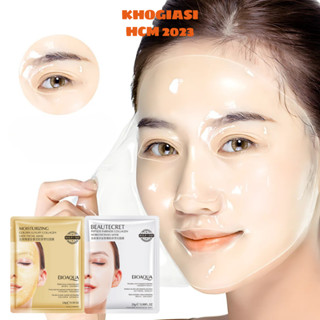 Combo 10/20 Miếng Mặt Nạ Thuỷ Tinh Collagen Trong Suốt Dưỡng Ẩm Nâng Cơ Da Mặt Bioaqua