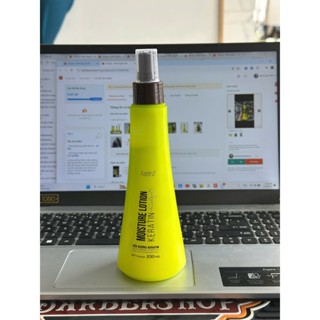 Sữa Xịt dưỡng tóc KERATIN MOISTURE LOTION KARANZ collagen phục hồi khô xơ 230ml SIÊU THƠM xanh lá.