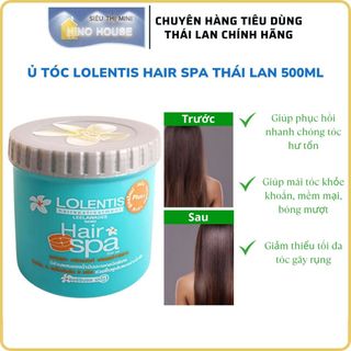 Kem Ủ Tóc Lolentis Hair Spa 500ml Thái Lan Phục Hồi Tóc Hư Tổn, Giảm Hư Rối Ché Ngọn - HINO