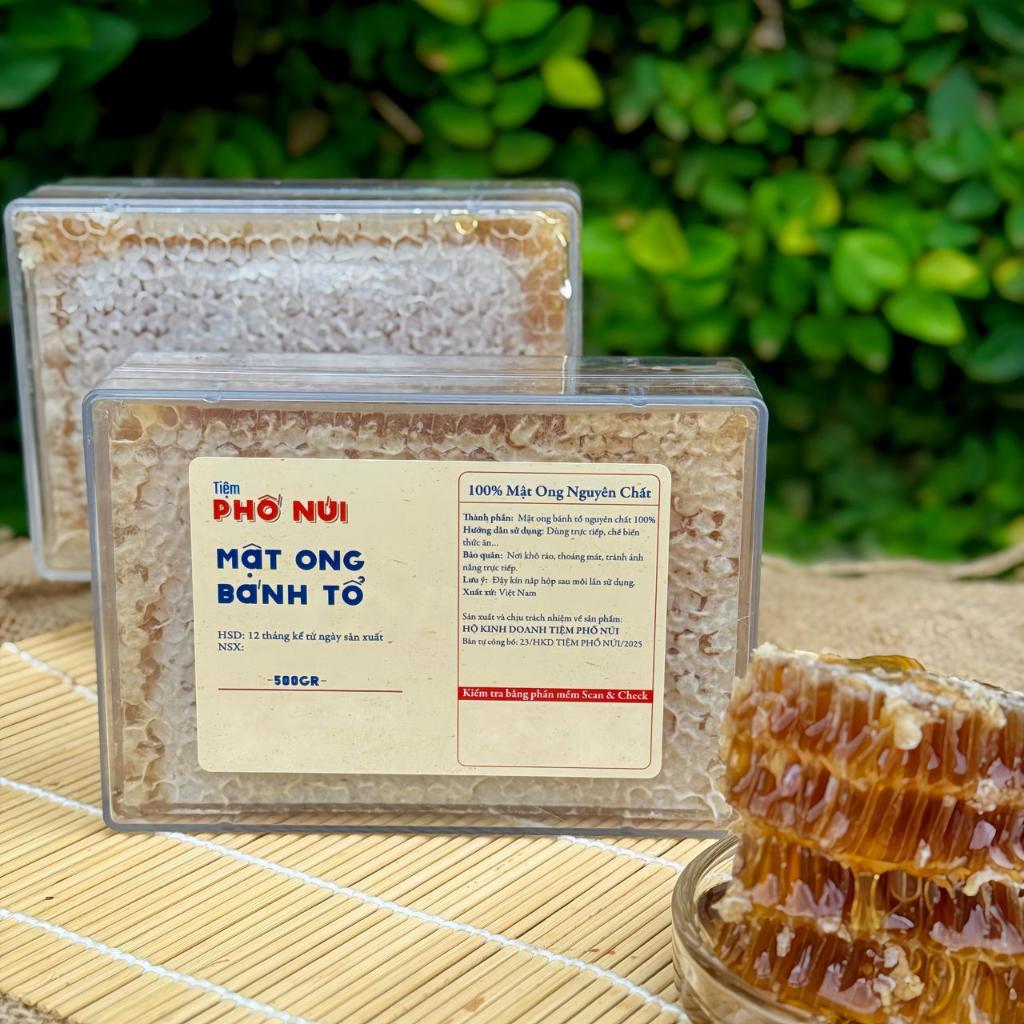 Mật Ong Bánh Tổ 500gr - Tiệm Phố Núi