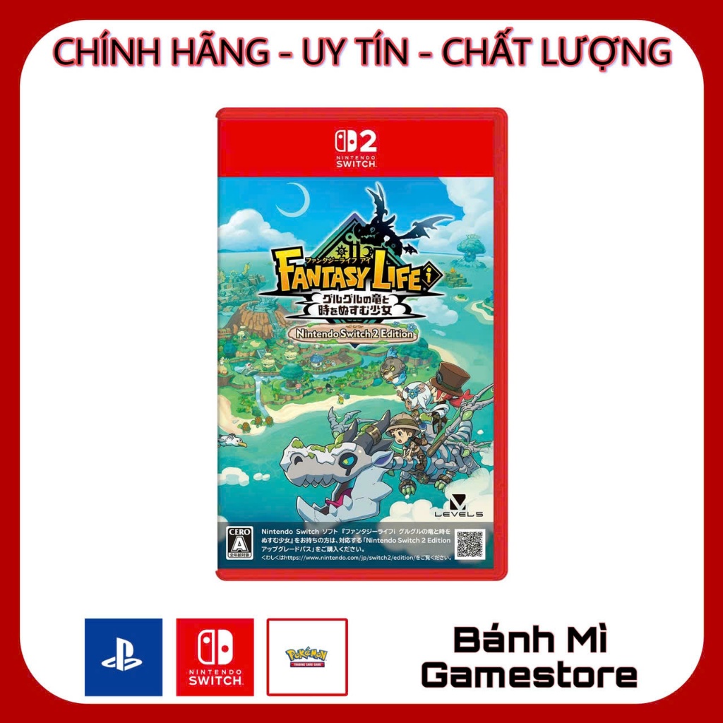 Băng game Nintendo Switch 2 Fantasy Life i - The Girl Who Steels Time