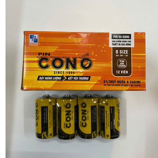 Pin Đại Con Ó Vàng Pin D Hộp 12 viên