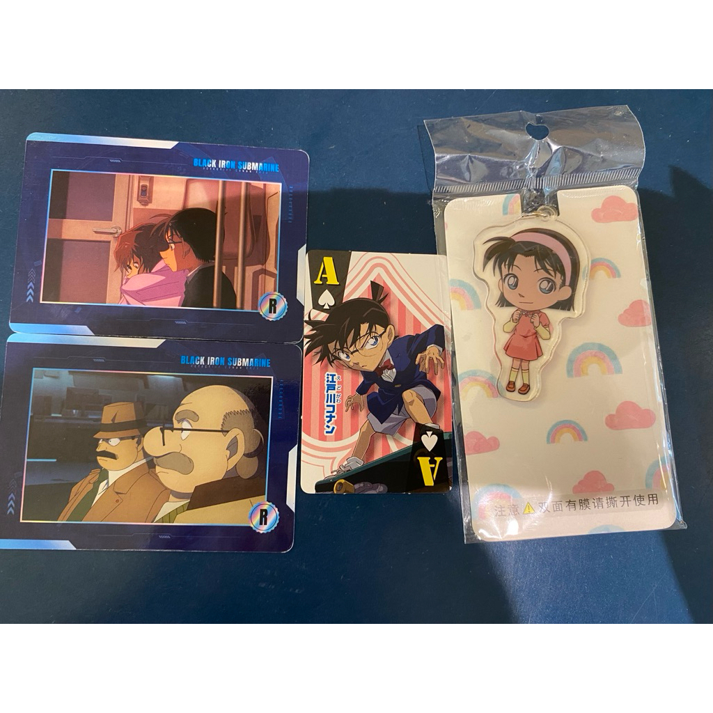 COMBO otp conan x ai & agasa x megure , card thẻ bài conan , móc khoá ayumi SIÊU HOT