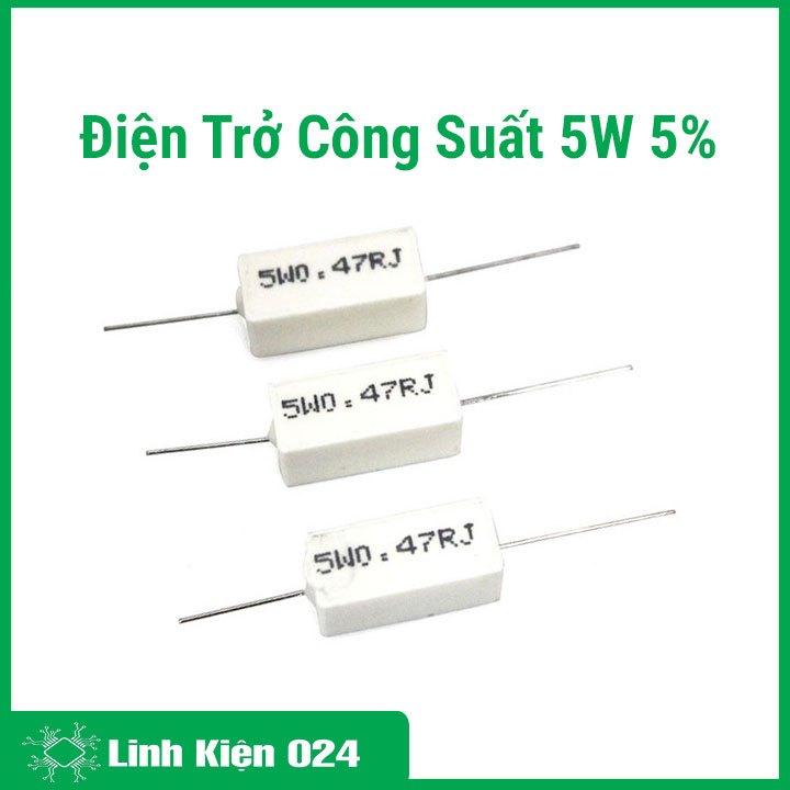 Trở Công Suất 5W 5%