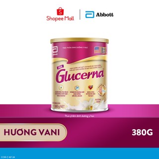   KOL LIVE  Sữa bột dành cho người bị tiểu đường Glucerna Abbott 380g 