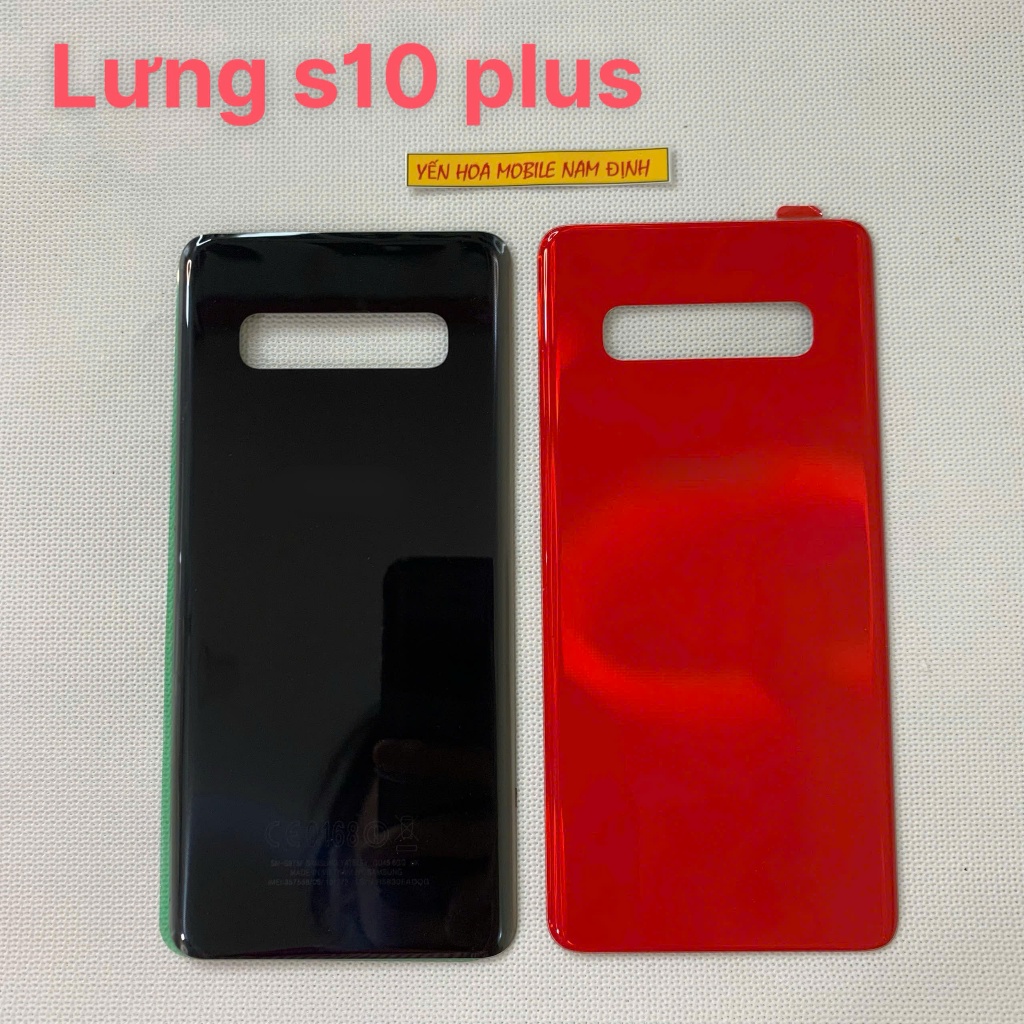 Nắp lưng thay thế samsung S10, S10 5G, S10 PLUS mới 100 % màu chuẩn, lắp ráp bao khít