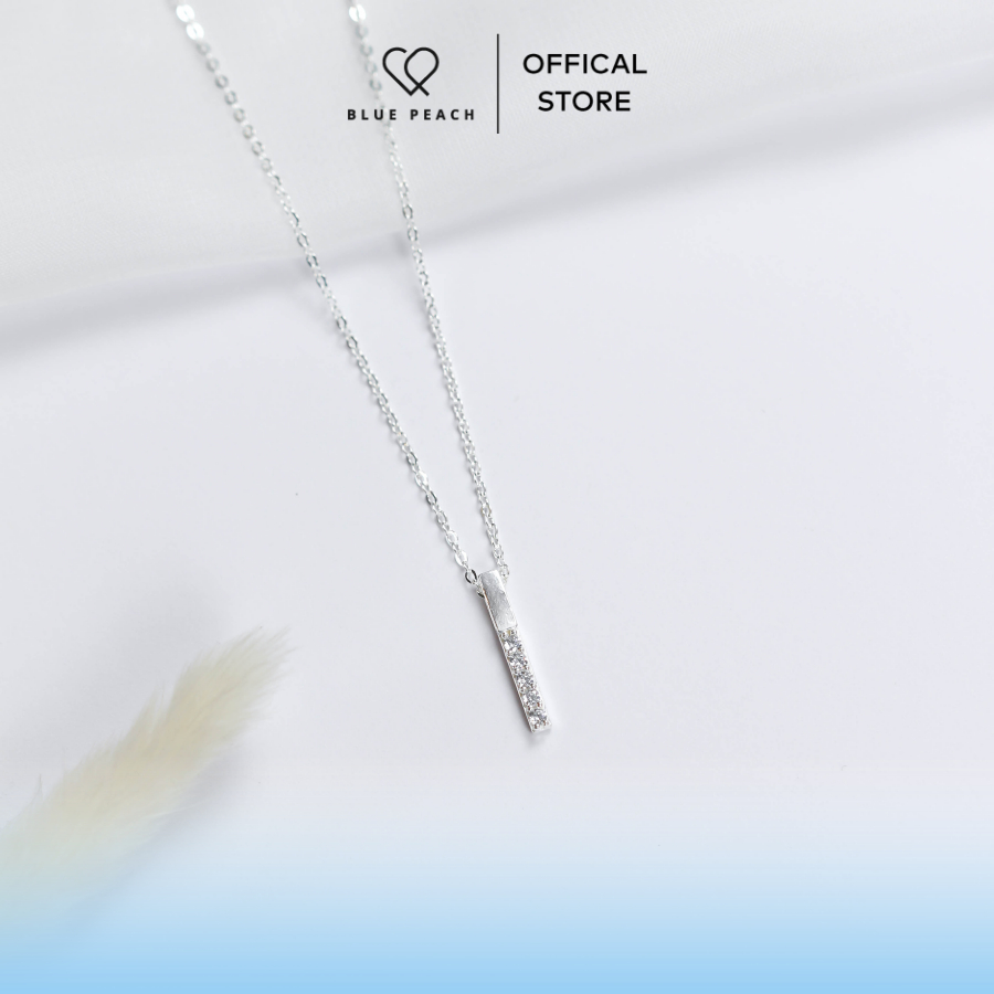 Dây Chuyền Bạc Blue Peach Sticky DC589