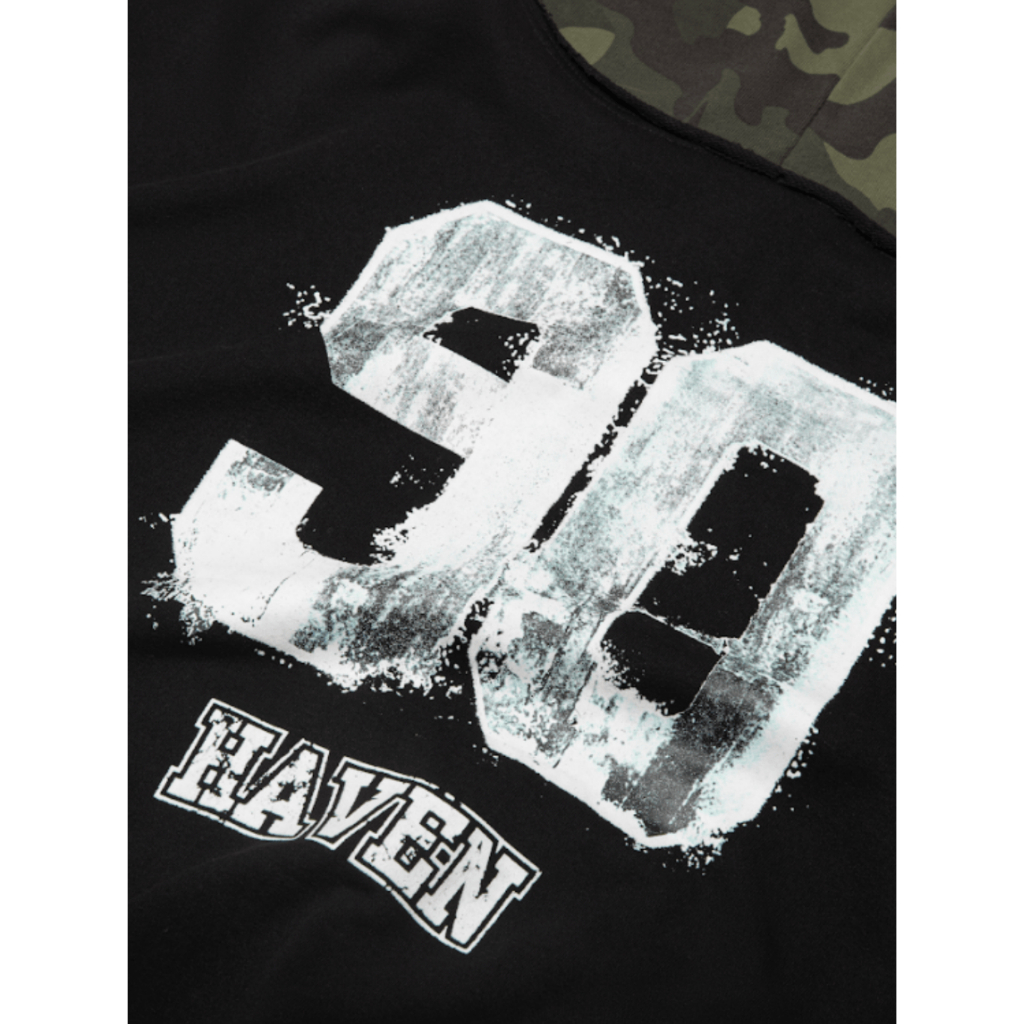 Áo Khoác HAVEN Hoodie Nỉ Nam Nữ Form Rộng Unisex Có Nón Camo Rằn Ri In Số 90 HAVEN Oversize Thời Trang 2026 | BigBuy360 - bigbuy360.vn