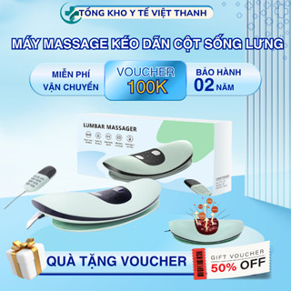 Máy Massage Lưng Thông Minh, Massage Rung Vùng Thắt Lưng Thư Giãn Cột Sống, Bảo Hành 24 Tháng