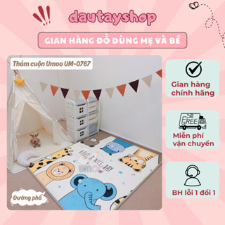 Thảm Xốp XPE Phủ Silicon Cao Cấp Umoo - Thảm Cho Bé - Thảm Cuộn / Thảm Gấp