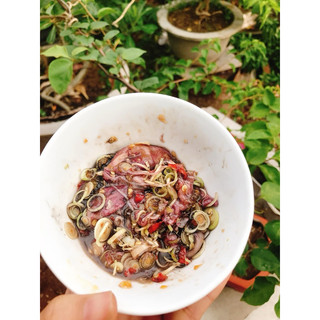 Mắm Mực Bình Định chai pha sẵn 380gram