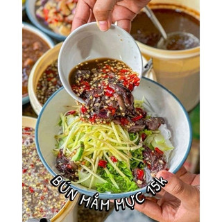 Mắm Mực Bình Định chai pha sẵn 380gram