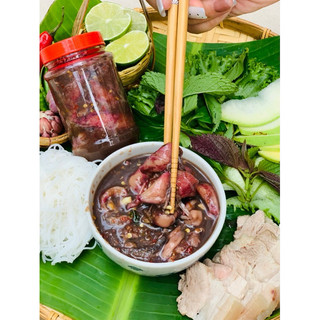 Mắm Mực Bình Định chai pha sẵn 380gram