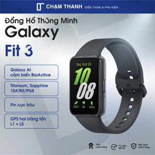  Đồng Hồ Thông Minh Galaxy Fit 3 Màu Đen - Chính Hãng 