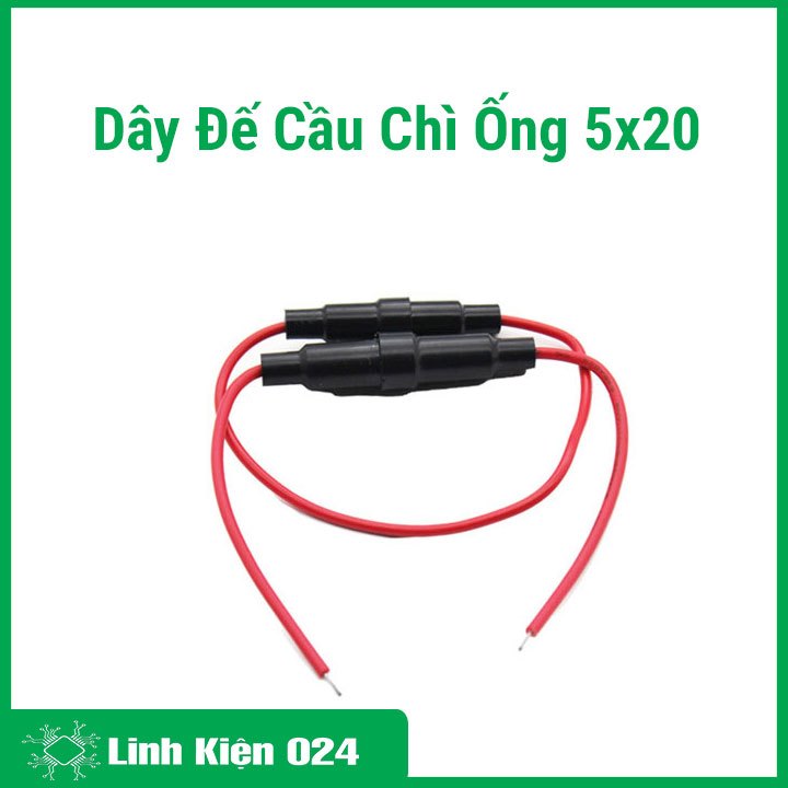 Dây Đế Cầu Chì Ống 5x20