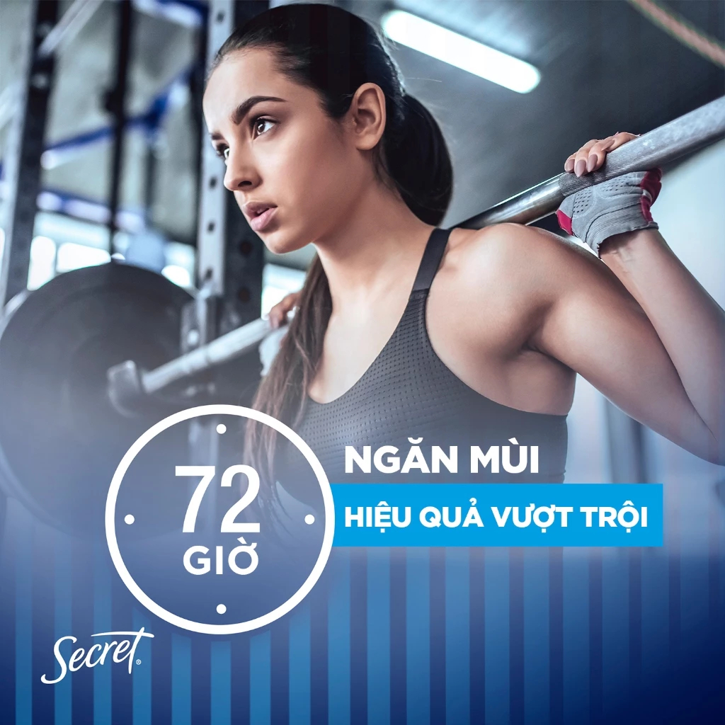 Lăn khử mùi nữ Secret, gel ngăn tiết mồ hôi và khử mùi Secret -Tem phụ nhập khẩu Mỹ | BigBuy360 - bigbuy360.vn