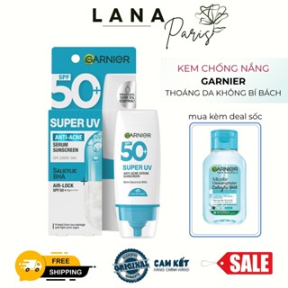Hàng VNNK kem chống nắng Garnier Super UV 30ml