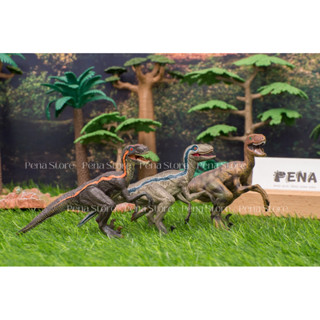 Đồ chơi mô hình khủng long săn mồi Velociraptor Dáng Đứng - Có Thể Đóng Mở Hàm