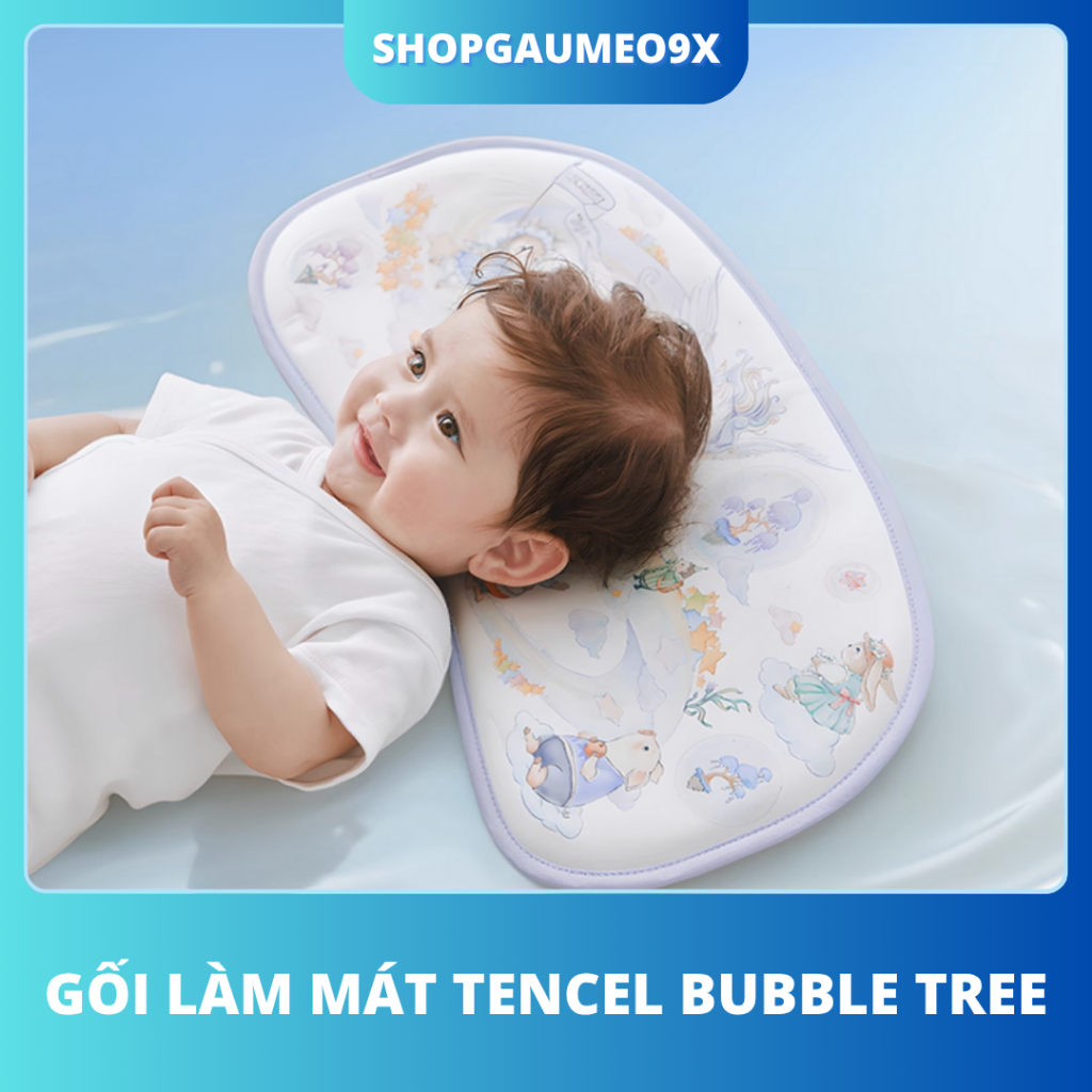GỐI LÀM MÁT TENCEL BUBBLE TREE