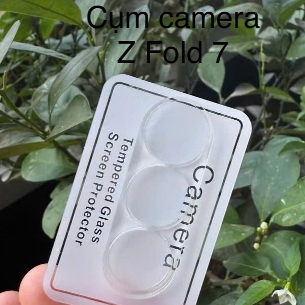 zfold7 z fold7 Kính cường lực CAMERA Samsung Z Fold 7 trong suốt bảo vệ camera