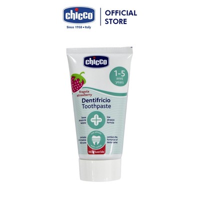 Kem đánh răng Chicco hương dâu 15ml cho bé