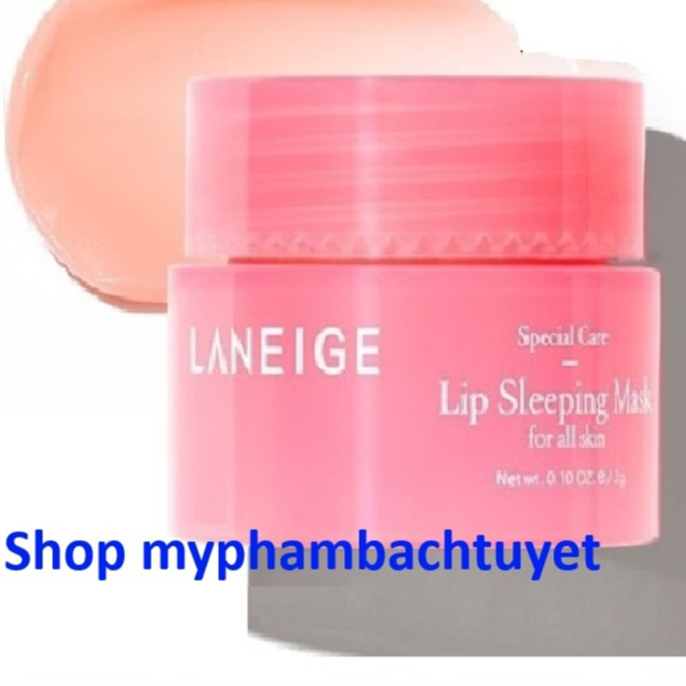Mặt nạ ngủ môi Laneige lip sleeping mask 3g, Mặt Nạ Ngủ dưỡng Môi Laneige Berry