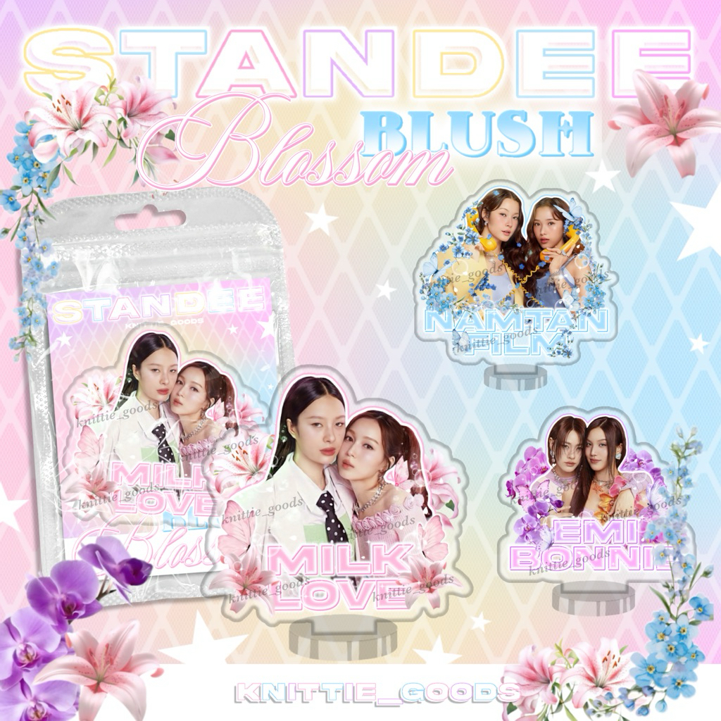 Blush Blossom STANDEE | KNITTIEGOODS