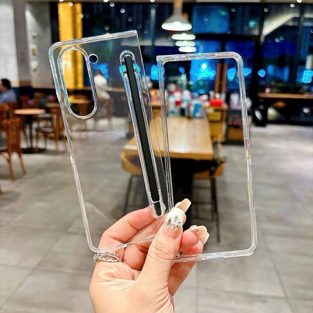 Ốp LIKGUS lưng trong chống ố kiêm khe bút S PEN Samsung Z fold 6/ Z Fold 7